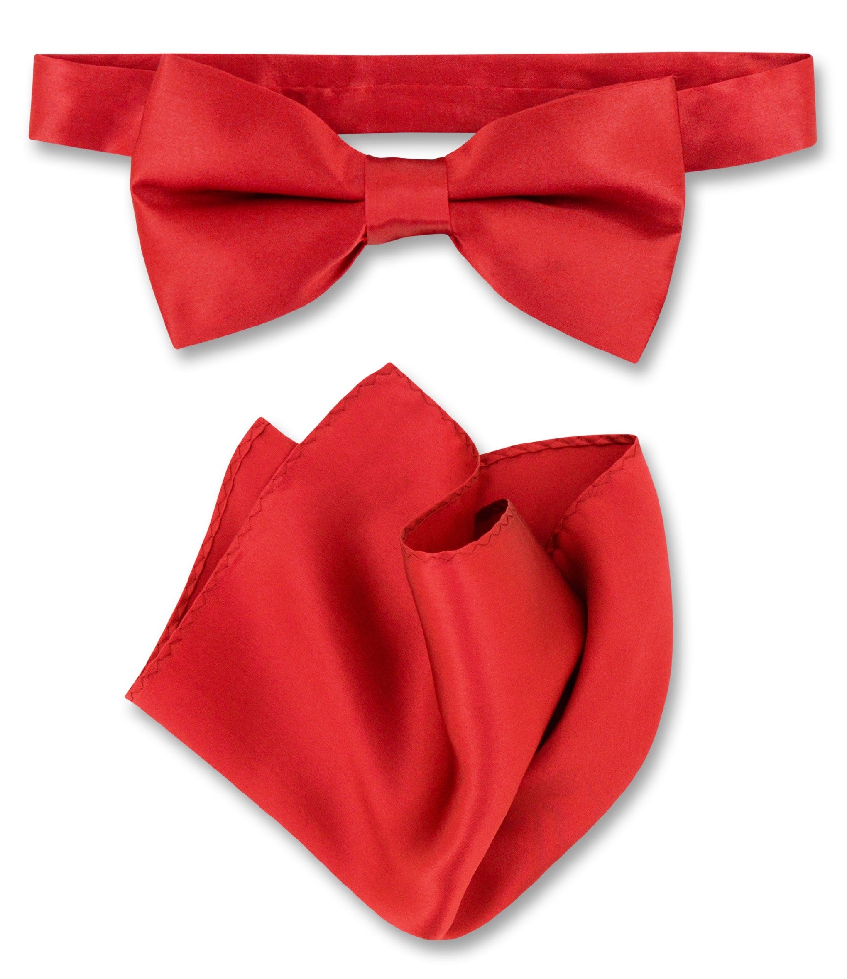 Men's Solid Silver Grey 100% Silk Bow Tie - Pre-Tied Clip-On For Tuxedo Or Suit